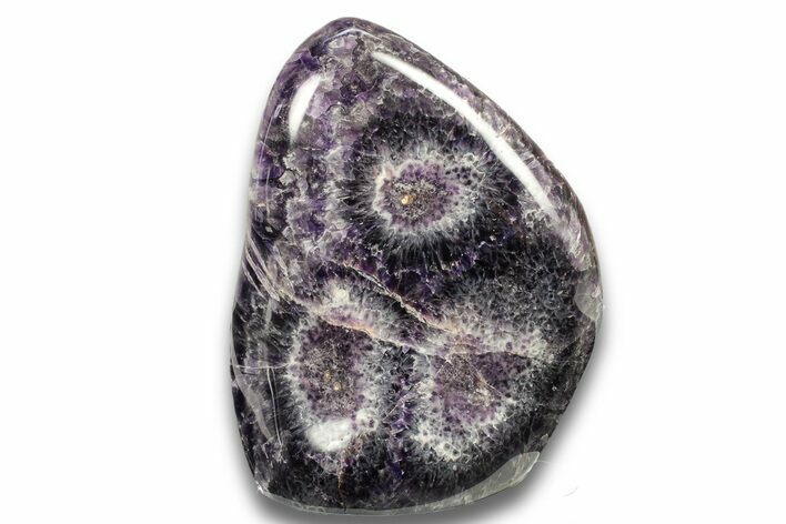 Tall, Free-Standing, Polished Chevron Amethyst - Madagascar #261981